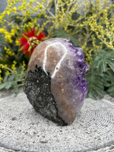 Load image into Gallery viewer, Natural Raw Ethereal Amethyst Crystal Cluster Geode
