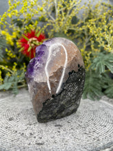 Load image into Gallery viewer, Natural Raw Ethereal Amethyst Crystal Cluster Geode
