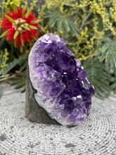 Load image into Gallery viewer, Mystical Amethyst Crystal Cluster Geode
