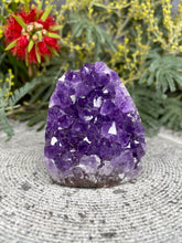 Load image into Gallery viewer, Dreamy Amethyst Crystal Cluster Geode
