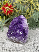 Load image into Gallery viewer, Dreamy Amethyst Crystal Cluster Geode
