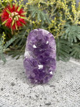 Load image into Gallery viewer, Angelic Amethyst Crystal Cluster Geode
