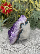 Load image into Gallery viewer, Dreamy Amethyst Crystal Cluster Geode
