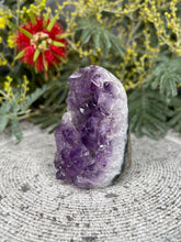 Load image into Gallery viewer, Angelic Amethyst Crystal Cluster Geode
