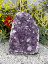 Load image into Gallery viewer, Grounding Amethyst Crystal Cluster Geode
