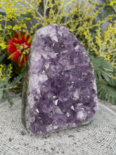 Load image into Gallery viewer, Grounding Amethyst Crystal Cluster Geode
