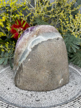 Load image into Gallery viewer, Harmony-Filled Amethyst Crystal Cluster Geode
