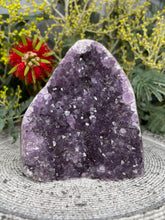 Load image into Gallery viewer, Treasured Amethyst Crystal Cluster Geode
