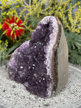 Load image into Gallery viewer, Treasured Amethyst Crystal Cluster Geode
