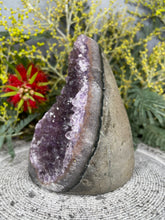 Load image into Gallery viewer, Polished Stunning Rainbow Amethyst Crystal Cluster Geode
