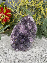 Load image into Gallery viewer, Chakra Alignment Amethyst Crystal Cluster Geode
