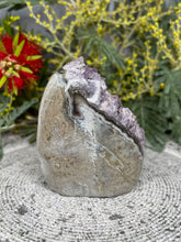 Load image into Gallery viewer, Chakra Alignment Amethyst Crystal Cluster Geode
