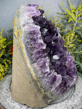 Load image into Gallery viewer, XXL Natural Amethyst Crystal Cluster Geode 4KG
