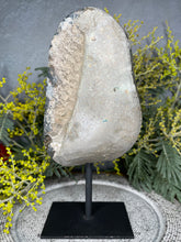 Load image into Gallery viewer, DISCOUNTED Amethyst Crystal Cluster Geode On Removable Display Stand
