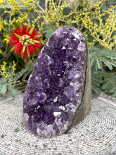 Load image into Gallery viewer, Natural Amethyst Crystal Cluster Geode
