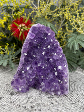 Load image into Gallery viewer, Genuine Amethyst Crystal Cluster Geode
