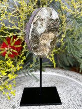 Load image into Gallery viewer, Incredible Amethyst Crystal Cluster On Removable Display Stand
