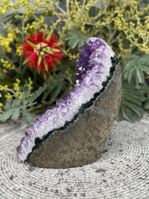 Load image into Gallery viewer, Genuine Amethyst Crystal Cluster Geode

