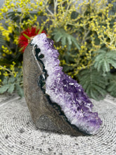 Load image into Gallery viewer, Genuine Amethyst Crystal Cluster Geode
