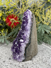 Load image into Gallery viewer, Radiant Amethyst Crystal Cluster Geode

