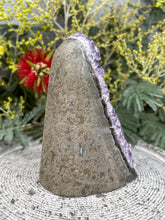 Load image into Gallery viewer, Radiant Amethyst Crystal Cluster Geode
