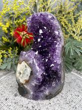 Load image into Gallery viewer, DISCOUNTED Amethyst Crystal Cluster Geode
