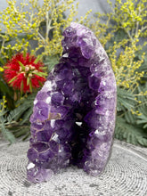 Load image into Gallery viewer, Polished High Quality Amethyst Crystal Cluster Geode
