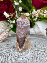 Load image into Gallery viewer, Focus Aurora Fluorite Crystal Tower Point 011
