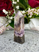 Load image into Gallery viewer, Balance Aurora Fluorite Crystal Tower Point 012
