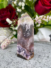Load image into Gallery viewer, Calming Aurora Fluorite Crystal Tower Point 009
