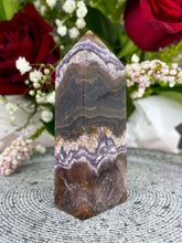 Load image into Gallery viewer, Stunning Aurora Fluorite Crystal Tower Point 001
