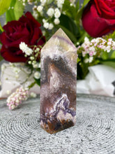 Load image into Gallery viewer, Calming Aurora Fluorite Crystal Tower Point 009
