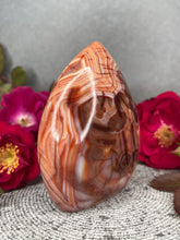 Load image into Gallery viewer, Mesmerizing Carnelian Agate Crystal Flame
