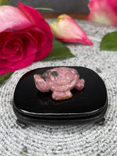 Load image into Gallery viewer, Rhodonite Crystal Turtle Carving
