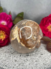 Load image into Gallery viewer, Beautiful Garden Quartz Crystal Skull Carving
