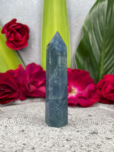 Load image into Gallery viewer, Focus Blue Fluorite Crystal Tower Point
