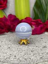 Load image into Gallery viewer, Stunning Blue Lace Agate Crystal Sphere
