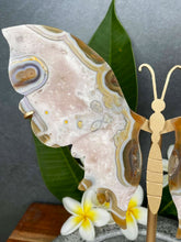 Load image into Gallery viewer, Stunning Pink Amethyst Agate Crystal Butterfly Wings
