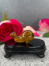 Load image into Gallery viewer, Tiger’s Eye Dolphin Crystal Carving
