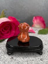 Load image into Gallery viewer, Red Jasper Pug Dog Crystal Carving
