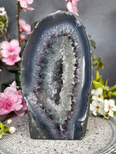 Load image into Gallery viewer, Harmonious Agate Amethyst Quartz Crystal Cathedral Cave
