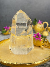 Load image into Gallery viewer, Natural Rare High Quality Brazilian Citrine Crystal Tower Point
