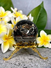 Load image into Gallery viewer, High Quality Pyrite Crystal Sphere
