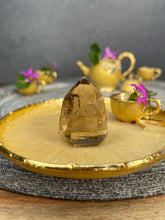 Load image into Gallery viewer, Radiant Natural Brazilian Smoky Citrine Crystal Tower Point
