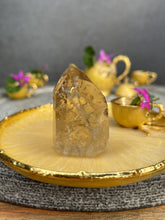 Load image into Gallery viewer, Success Natural Brazilian Citrine Crystal Tower Point
