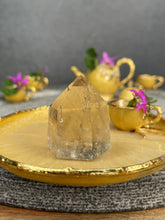 Load image into Gallery viewer, Abundance Natural Brazilian Citrine Crystal Tower Point
