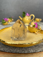 Load image into Gallery viewer, Abundance Natural Brazilian Citrine Crystal Tower Point
