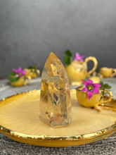 Load image into Gallery viewer, Uplifting Natural Brazilian Citrine Crystal Tower Point
