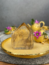Load image into Gallery viewer, Bright Natural Brazilian Citrine Crystal Tower Point
