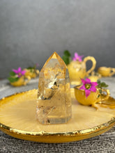 Load image into Gallery viewer, Uplifting Natural Brazilian Citrine Crystal Tower Point
